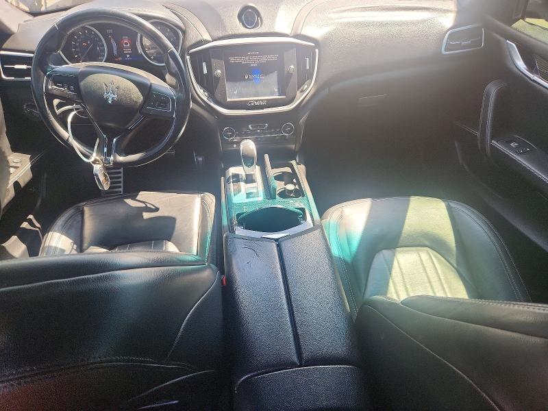 2015 Maserati Ghibli VIN ZAM57XSA0F1129869 COPART salvage auction — MECHANICAL, Or - Cert Of Title-Reconstructed, sold $1,200 on 2026-08-03 (photo 8)