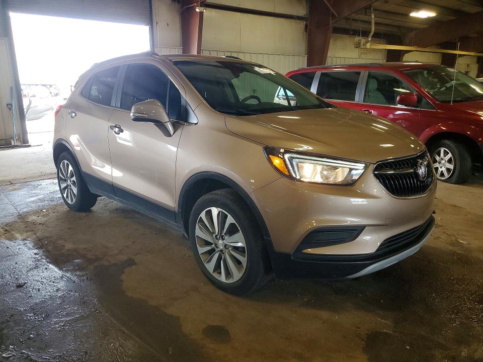 2018 Buick Encore VIN KL4CJESB5JB612801 COPART salvage auction — REAR END, Mi - Certificate Of Title, sold $3,650 on 2026-07-31 (photo 4)