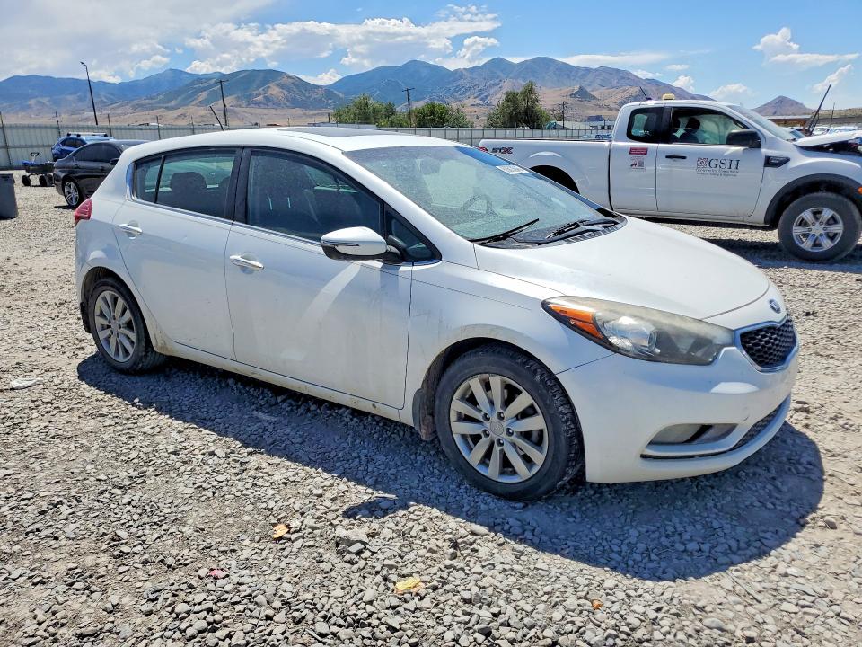 2014 Kia Forte VIN KNAFX5A83E5171761 COPART salvage auction — FRONT END, UT - CERTIFICATE OF TITLE, sold $1,450 on 2026-07-14 (photo 4)