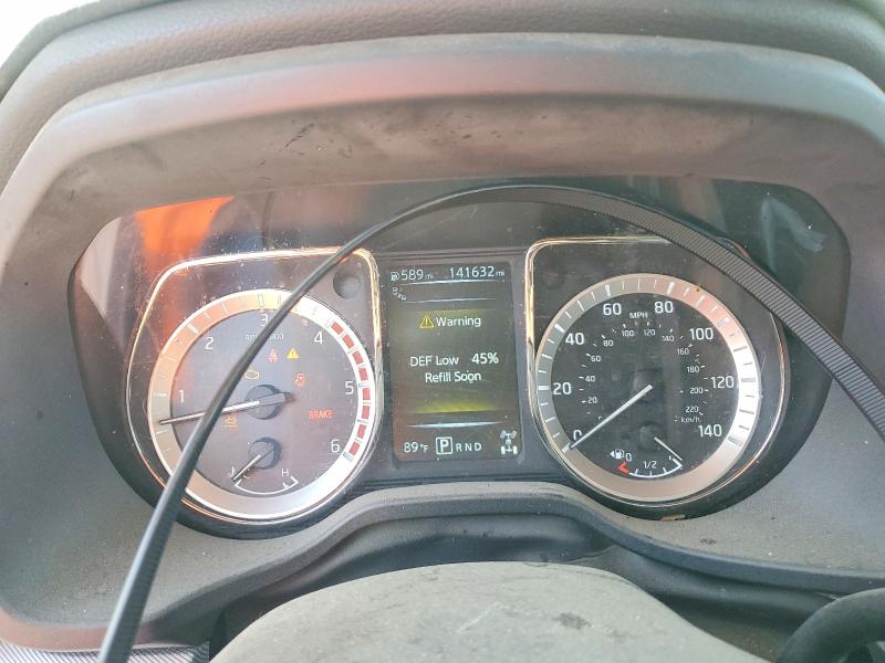 2017 Nissan TITAN VIN 1N6BA1F4XHN553949 COPART salvage auction — HAIL, Mi - Certificate Of Title (P), sold $9,300 on 2026-07-28 (photo 9)