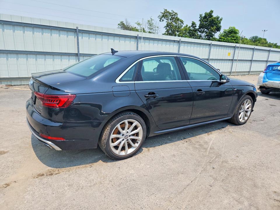 2019 Audi A4 VIN WAUENAF47KN002791 COPART salvage auction — FRONT END, Nj - Cert Of Title-Salvage, sold $1,600 on 2026-07-23 (photo 3)