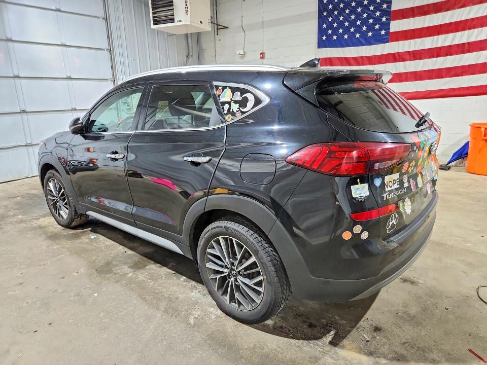 2021 Hyundai Tucson VIN KM8J3CAL9MU321325 COPART salvage auction — MECHANICAL, Nh - Certificate Of Title, sold $4,400 on 2026-07-07 (photo 2)