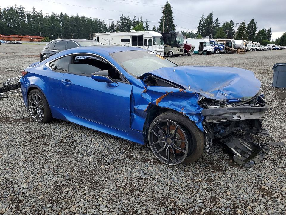 2019 Lexus Rc VIN JTHS85BC6K5004855 COPART salvage auction — FRONT END, Wa - Bill Of Sale, sold $175 on 2026-07-24 (photo 4)