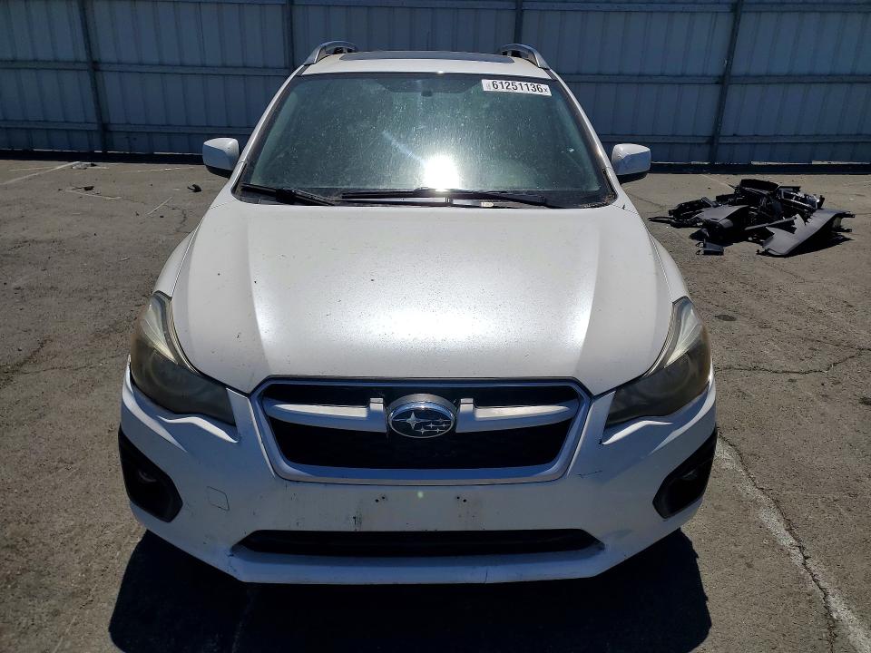 2013 Subaru Impreza VIN JF1GPAS63DH831524 COPART salvage auction — SIDE, Ca - Dlr/Dis/Exp Only Salvage Title, sold $1,100 on 2026-07-31 (photo 5)