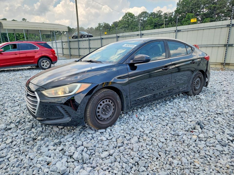 2017 Hyundai Elantra VIN KMHD74LF9HU121579 COPART salvage auction — SIDE, Ga - Cert Of Title-Salvage Court Or, sold $275 on 2026-07-30 (photo 1)