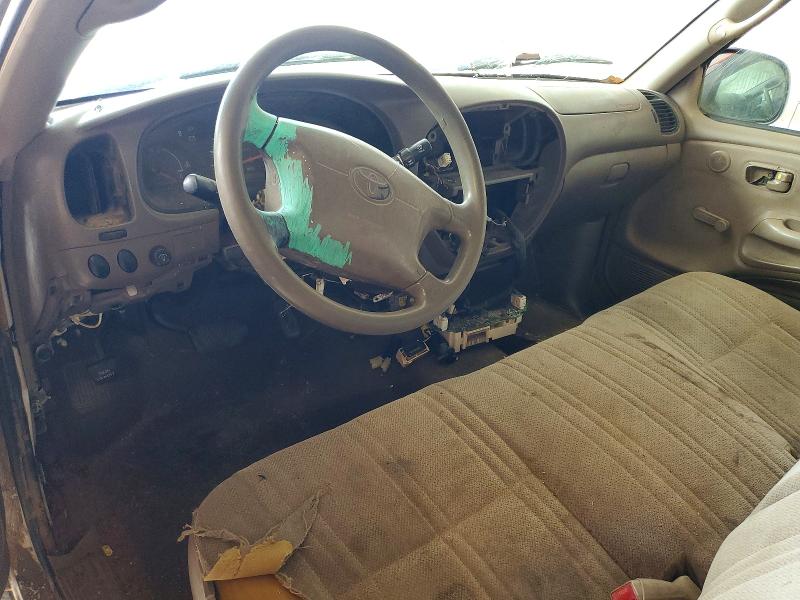 2000 Toyota Tundra VIN 5TBJN3217YS073123 COPART salvage auction — FRONT END, TX - CERTIFICATE OF TITLE, sold $250 on 2026-07-24 (photo 8)