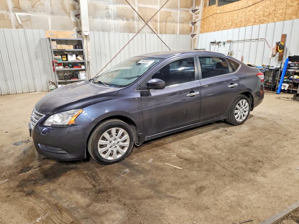 2013 Nissan Sentra VIN 3N1AB7AP8DL634106 COPART salvage auction — MINOR DENT/SCRATCHES, AK - CERTIFICATE OF VEHICLE TITLE, sold $625 on 2026-07-21 (photo 1)