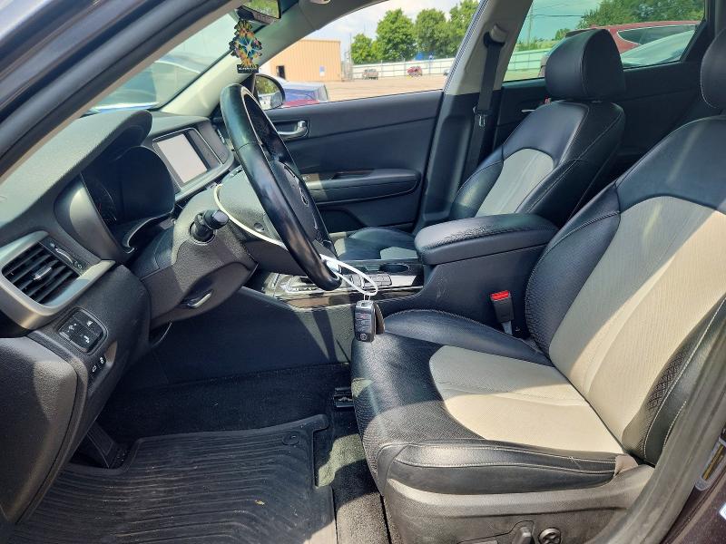 2019 Kia Optima VIN 5XXGU4L13KG309333 COPART salvage auction — MECHANICAL, OH - CERTIFICATE OF TITLE, sold $2,300 on 2026-07-22 (photo 7)