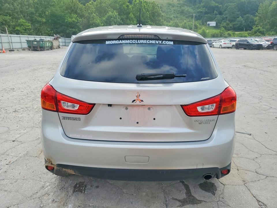 2015 Mitsubishi Outlander VIN 4A4AR4AU2FE040121 COPART salvage auction — SIDE, Wv - Salvage Certificate, sold $450 on 2026-07-23 (photo 6)