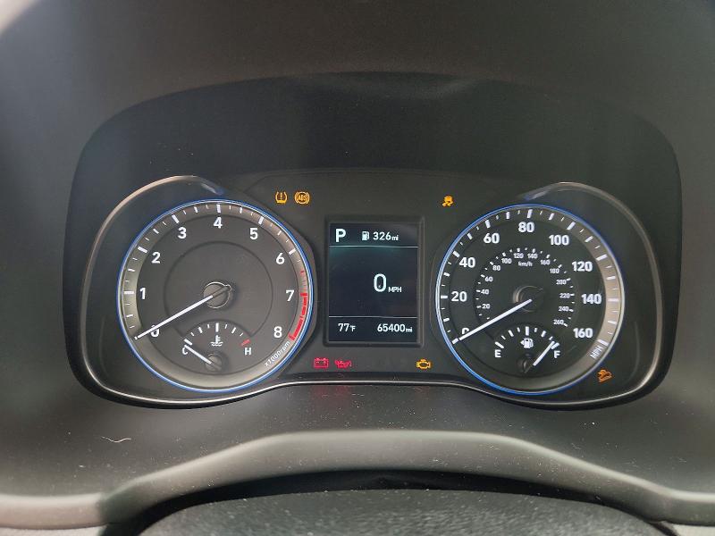 2019 Hyundai Kona VIN KM8K1CAA8KU293927 COPART salvage auction — FRONT END, Mo - Certificate Of Title, sold $6,400 on 2026-07-31 (photo 9)