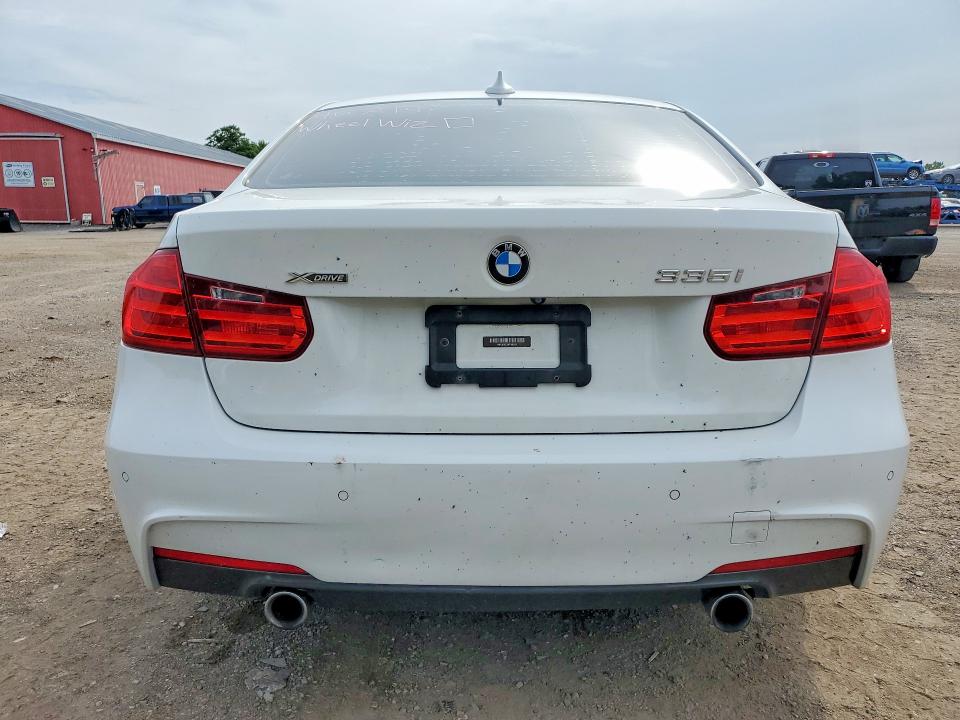 2015 BMW 3er VIN WBA3B9C50FP982810 COPART salvage auction — SIDE, ON - PERMIT NO BRAND - UNFIT, sold $4,800 on 2026-07-21 (photo 6)