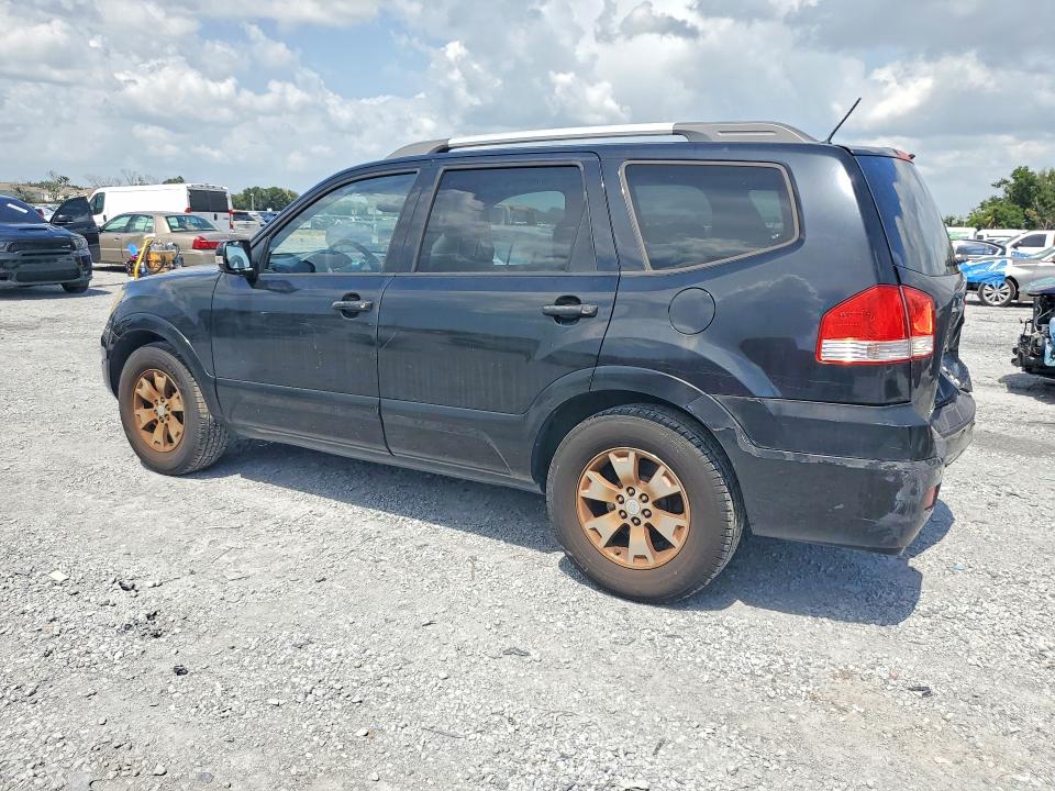 2009 Kia Borrego VIN KNDJJ741295033515 COPART salvage auction — REAR END, Fl - Cert Of Title Slvg Rebuildable, sold $10 on 2026-07-28 (photo 2)