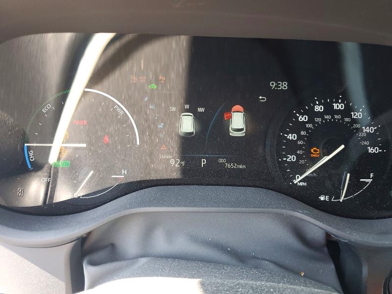 2025 Toyota Sienna VIN 5TDYRKEC4SS286409 COPART salvage auction — FRONT END, Ar - Cert Of Title-Salvage, sold $7,200 on 2026-07-27 (photo 9)