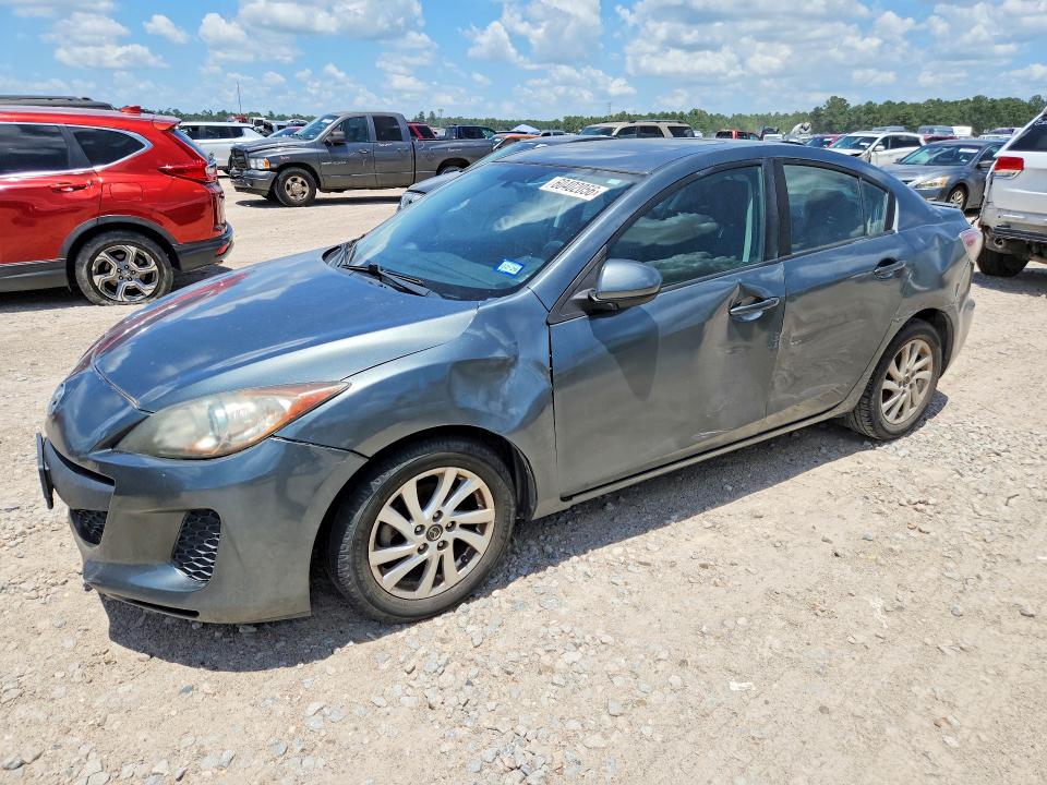 2013 Mazda 3 VIN JM1BL1V72D1777078 COPART salvage auction — WATER/FLOOD, Tx - Salvage Title-Flood Damage, sold $275 on 2026-07-28 (photo 1)