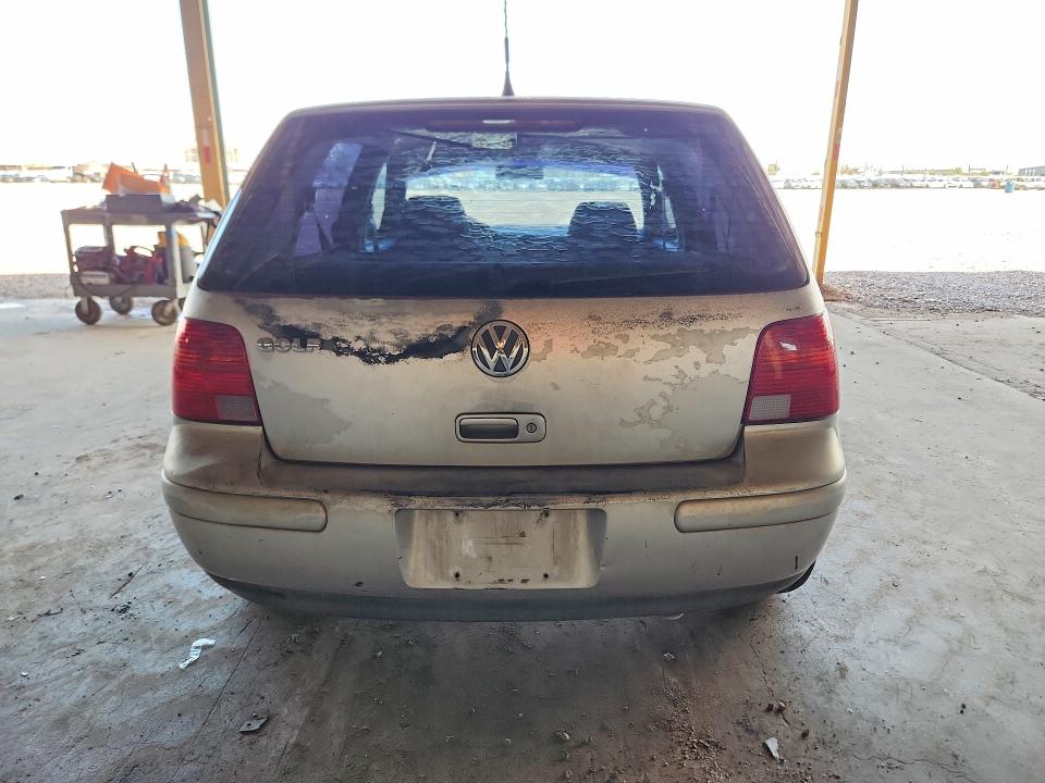 2001 Volkswagen Golf VIN 9BWGT61J714061779 COPART salvage auction — FRONT END, AZ - CERT OF TITLE - SALVAGE, sold $250 on 2026-07-22 (photo 6)