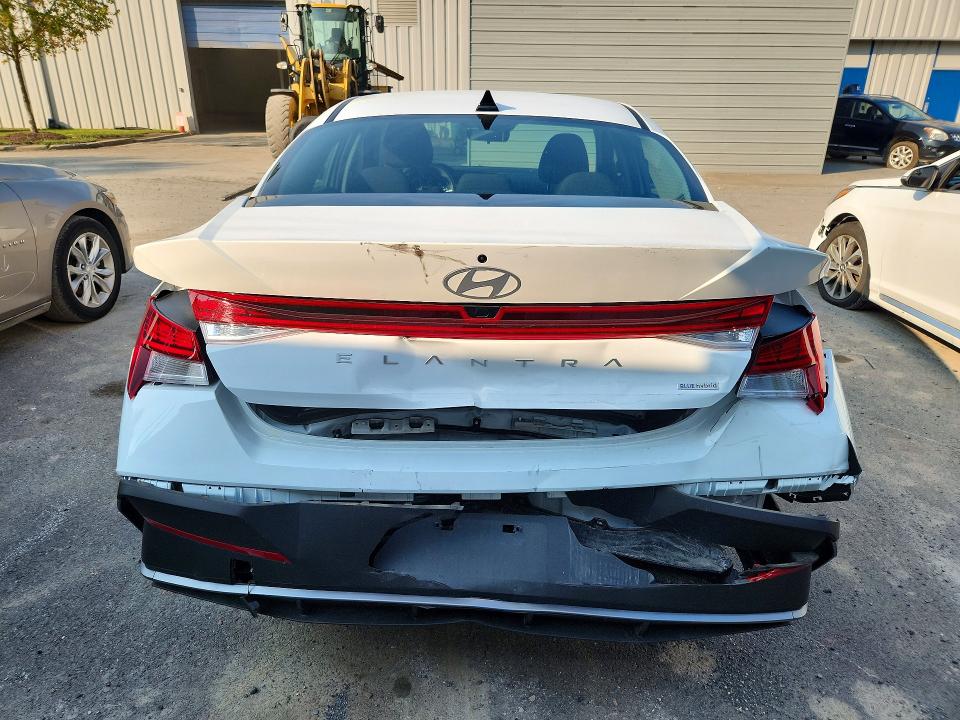 2026 Hyundai Elantra VIN KMHLM4DJ4TU199915 COPART salvage auction — REAR END, Sc - Certificate Of Title, sold $12,900 on 2026-07-27 (photo 6)