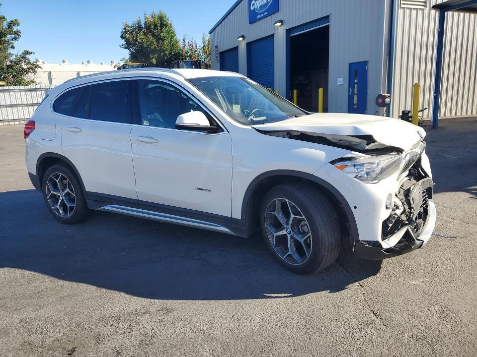 2017 BMW X1 VIN WBXHT3C3XH5F68231 COPART salvage auction — FRONT END, Ca - Salvage Certificate, sold $2,500 on 2026-08-04 (photo 4)