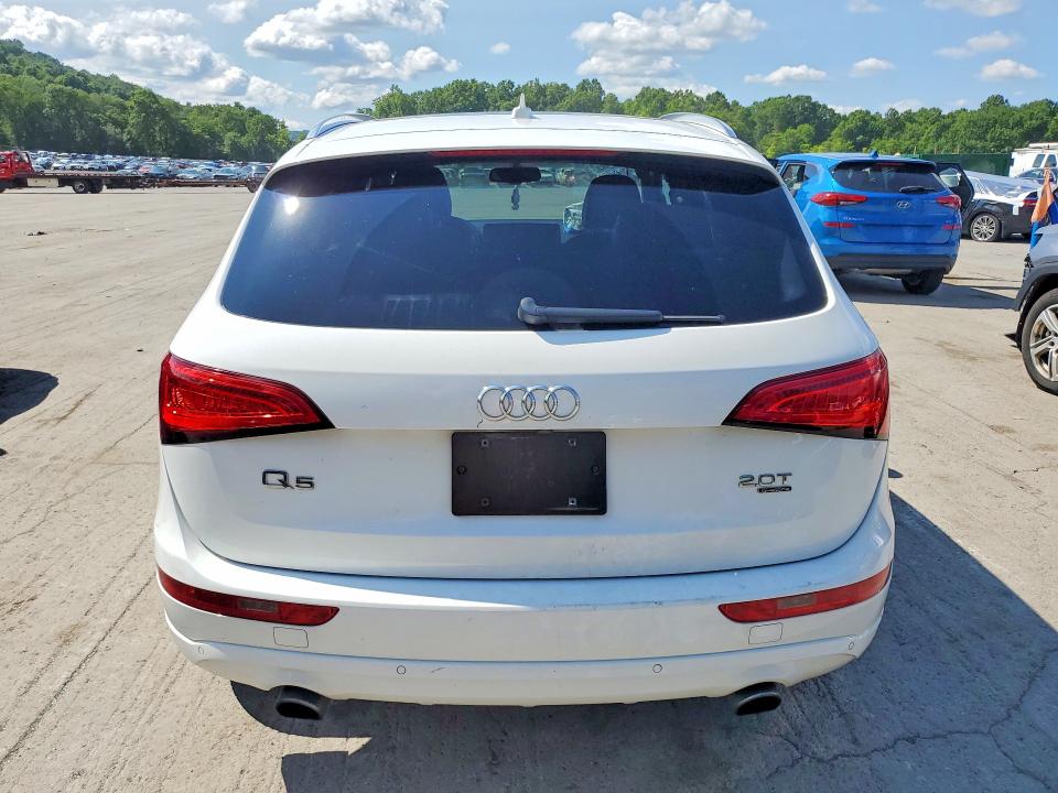 2013 Audi Q5 VIN WA1LFBFP1DA067874 COPART salvage auction — FRONT END, PA - CERTIFICATE OF SALVAGE, sold $150 on 2026-07-30 (photo 6)