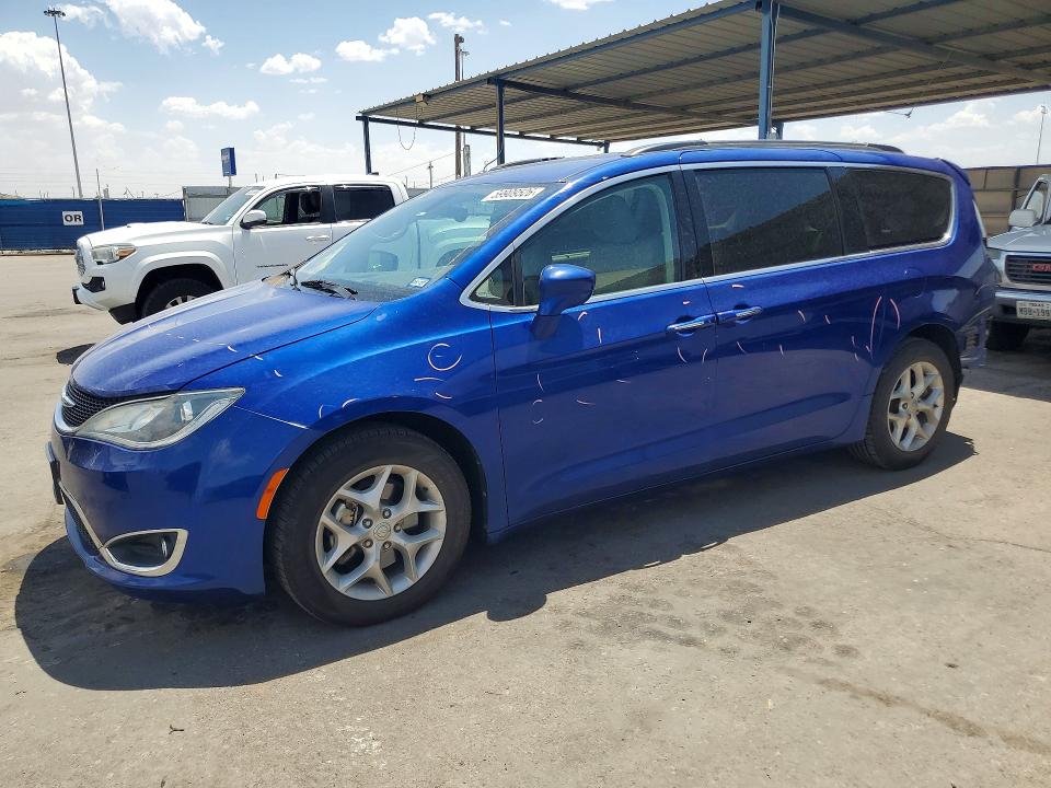2019 Chrysler Pacifica VIN 2C4RC1FG5KR629710 COPART salvage auction — REAR END, TX - SALVAGE VEHICLE TITLE, sold $1,950 on 2026-07-31 (photo 1)