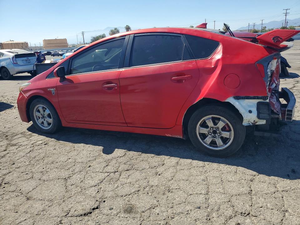2012 Toyota Prius VIN JTDKN3DU4C5477336 COPART salvage auction — REAR END, Ca - Salvage Certificate, sold $775 on 2026-07-27 (photo 2)