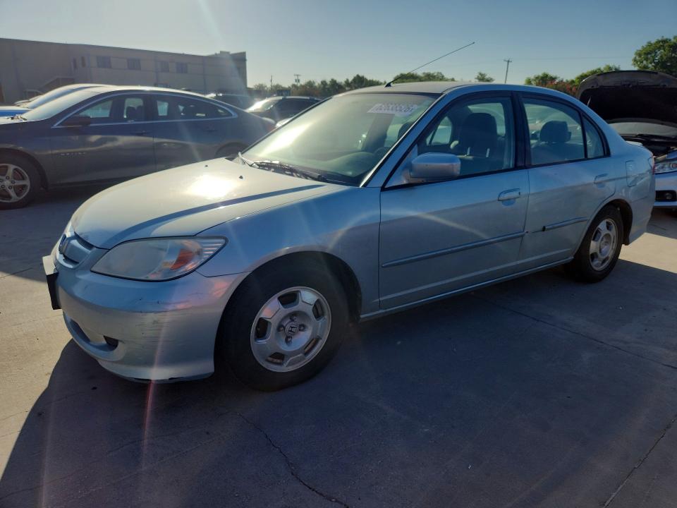 2004 Honda Civic hybrid VIN JHMES96684S017122 COPART salvage auction — SIDE, Tx - Certificate Of Title, sold $150 on 2026-07-30 (photo 1)