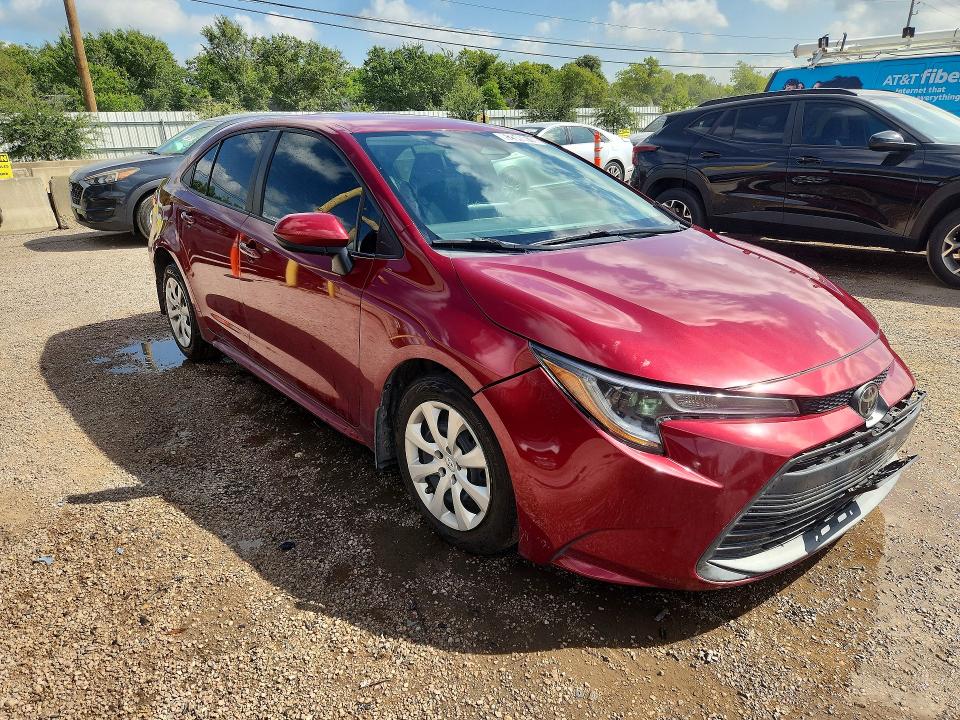 2023 Toyota Corolla VIN 5YFB4MDEXPP031007 COPART salvage auction — FRONT END, TX - CERTIFICATE OF TITLE, sold $11,200 on 2026-08-25 (photo 4)