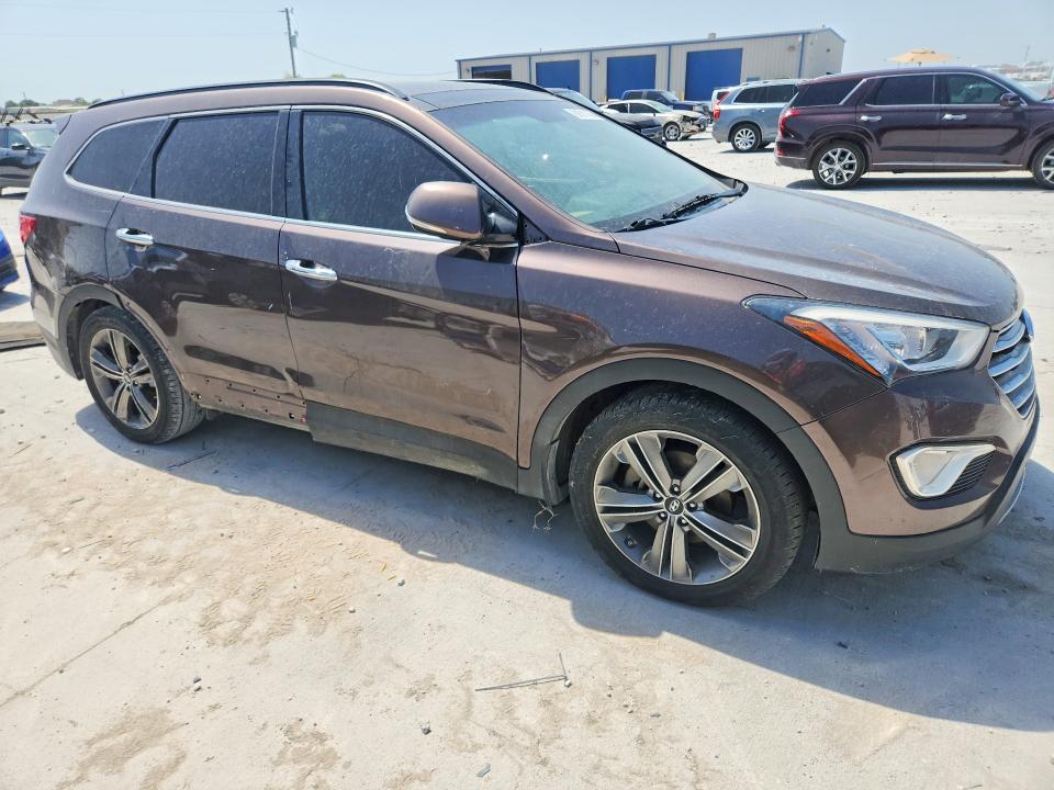 2014 Hyundai Santa fe VIN KM8SR4HF1EU056894 COPART salvage auction — SIDE, Tx - Certificate Of Title, sold $1,900 on 2026-07-25 (photo 4)