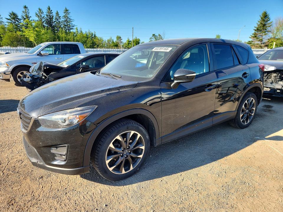 2016 Mazda Cx-5 VIN JM3KE4DY0G0796803 COPART salvage auction — REAR END, On - Permit Salvage, sold $2,600 on 2026-07-30 (photo 1)