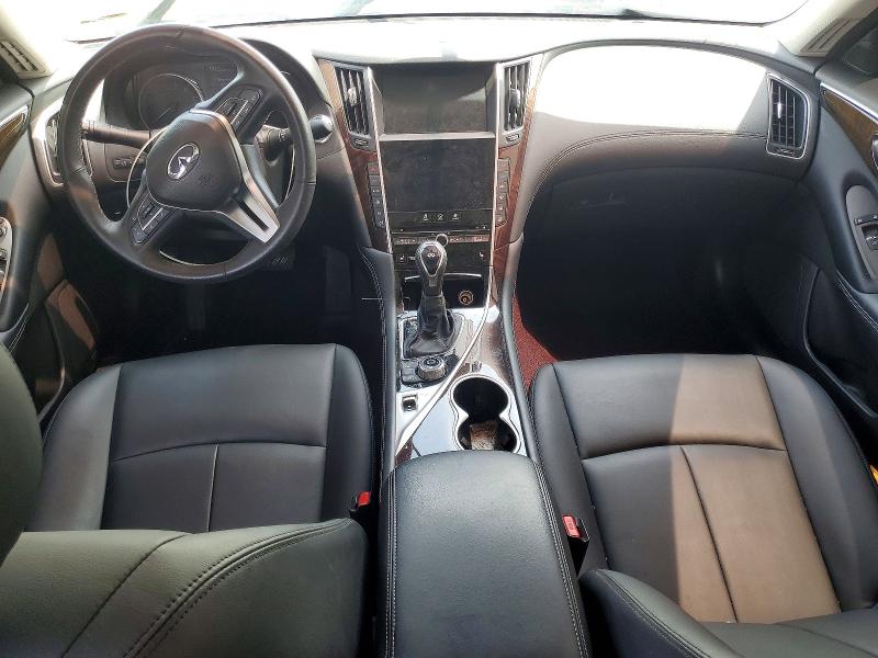 2019 Infiniti Q50 VIN JN1EV7AR0KM552352 COPART salvage auction — NORMAL WEAR, TN - SALVAGE CERTIFICATE, sold $1,250 on 2026-07-20 (photo 8)
