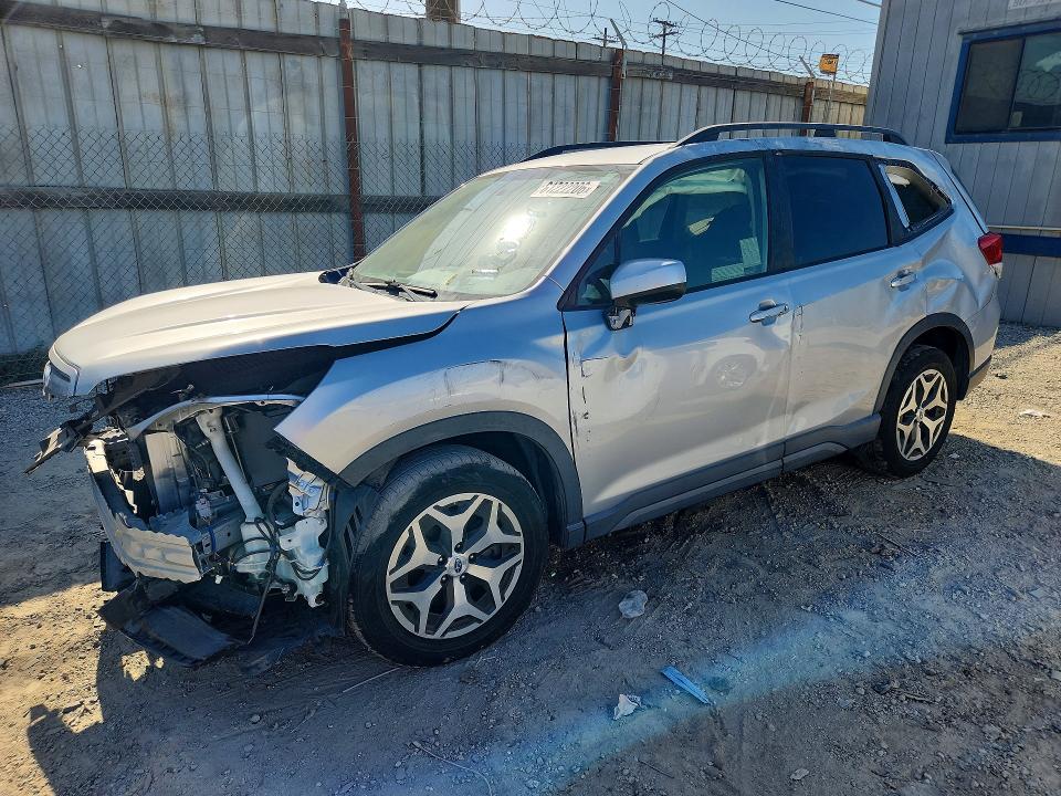 2020 Subaru Forester VIN JF2SKAJC3LH412051 COPART salvage auction — FRONT END, Ca - Lien Papers-Salvage Or Ac (P), sold $225 on 2026-07-27 (photo 1)