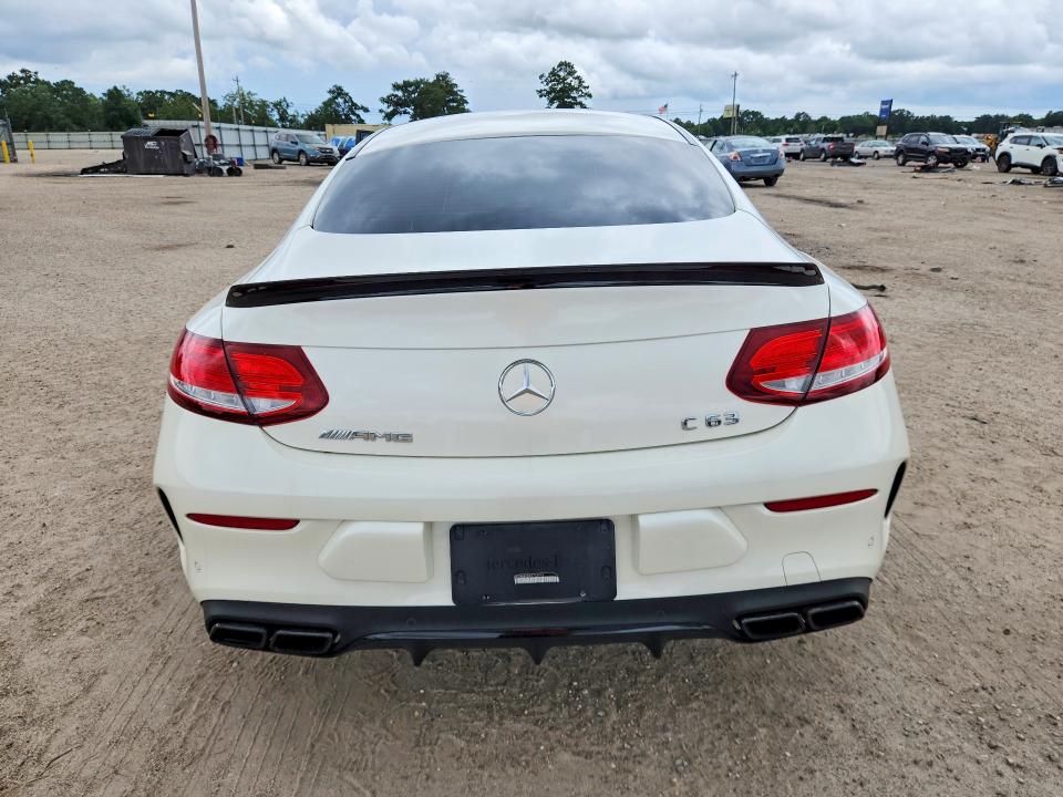 2018 Mercedes-benz C-klasse amg VIN WDDWJ8GB4JF714974 COPART salvage auction — FRONT END, Fl - Cert Of Title Slvg Rebuildable, sold $19,800 on 2026-08-20 (photo 6)