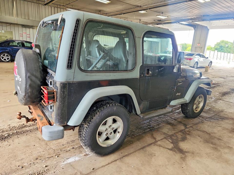1999 Jeep Wrangler / VIN 1J4FY19S0XP471865 COPART salvage auction — NORMAL WEAR, Wi - Certificate Of Title, sold $500 on 2026-08-10 (photo 3)