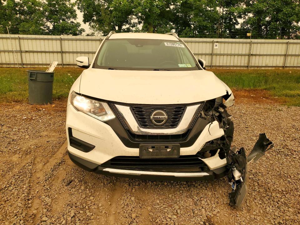 2019 Nissan Rogue VIN JN8AT2MV1KW373100 COPART salvage auction — FRONT END, Ny - Mv-907A Salvage Certificate, sold $1,950 on 2026-07-27 (photo 5)