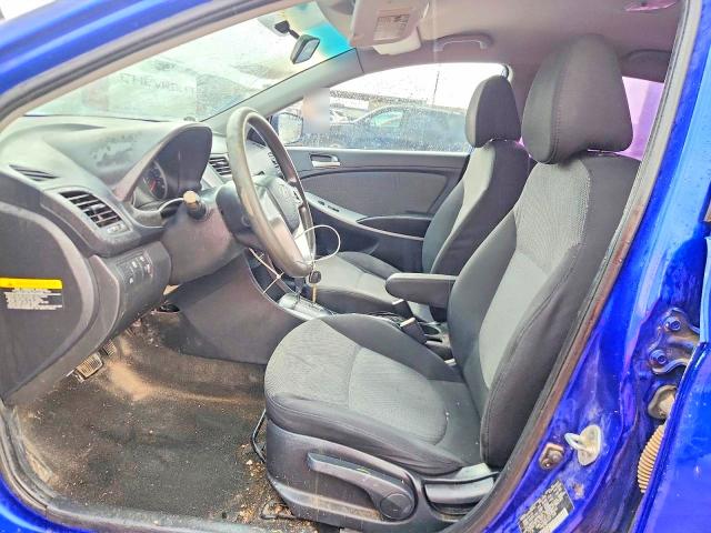 2013 Hyundai Accent VIN KMHCT5AE1DU108200 COPART salvage auction — REAR END, TX - SALVAGE VEHICLE TITLE (P), sold $525 on 2026-07-16 (photo 7)