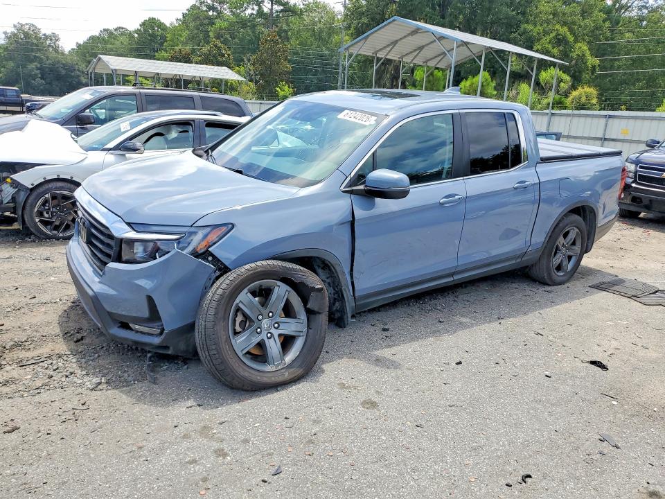 2023 Honda Ridgeline VIN 5FPYK3F53PB007724 — COPART salvage auction photo