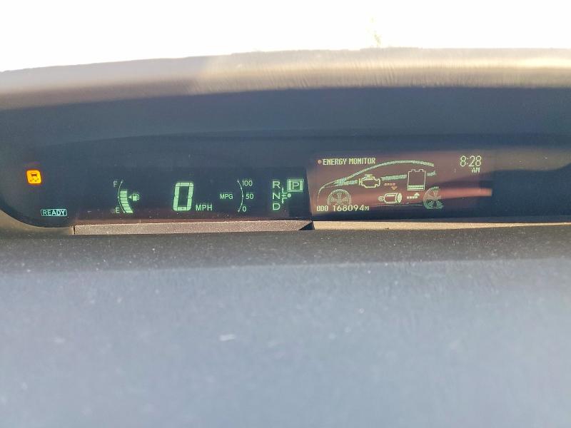 2010 Toyota Prius VIN JTDKN3DU0A1233381 COPART salvage auction — FRONT END, Ca - Salvage Certificate, sold $1,300 on 2026-07-23 (photo 9)