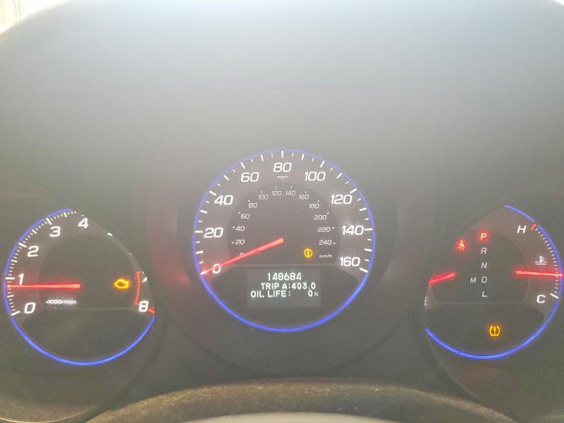 2008 Acura Tl VIN 19UUA66218A020887 COPART salvage auction — SIDE, PA - CERT OF TITLE (P), sold $400 on 2026-07-23 (photo 9)