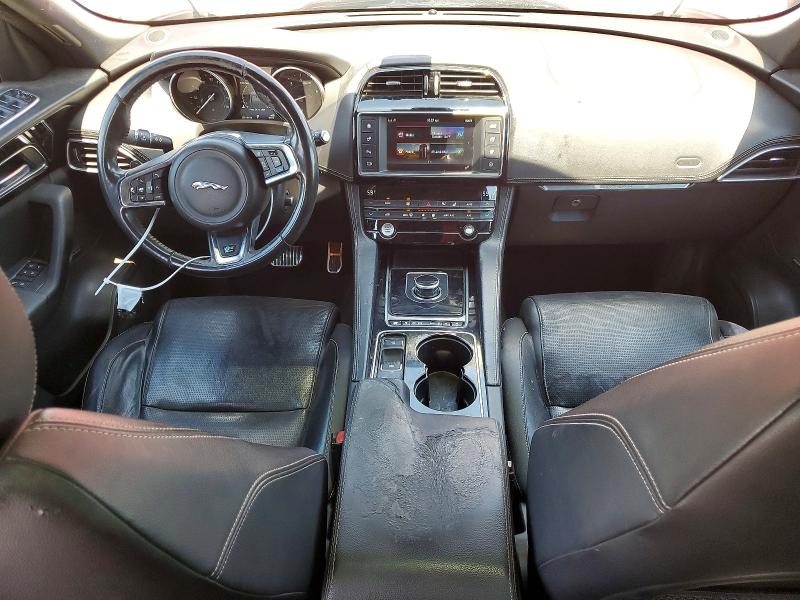 2017 Jaguar F-pace VIN SADCL2BV4HA887606 COPART salvage auction — FRONT END, Nv - Certificate Of Title (P), sold $1,700 on 2026-09-10 (photo 8)