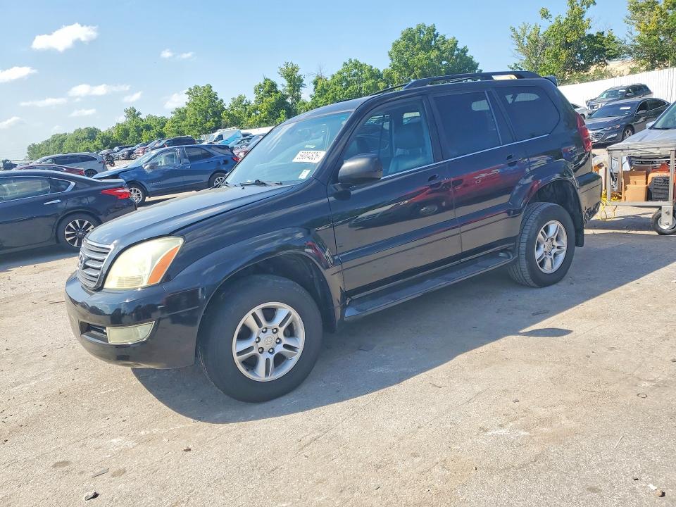 2004 Lexus Gx 470 VIN JTJBT20X740058876 COPART salvage auction — FRONT END, Mo - Certificate Of Title, sold $2,600 on 2026-07-17 (photo 1)