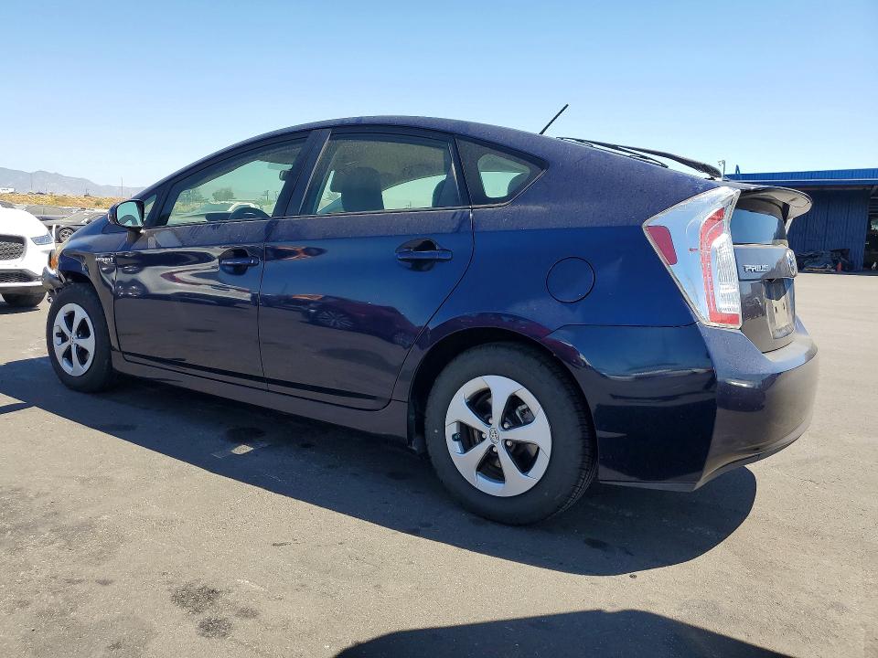 2015 Toyota Prius VIN JTDKN3DU2F0484724 COPART salvage auction — FRONT END, Ca - Salvage Certificate, sold $2,900 on 2026-07-15 (photo 2)