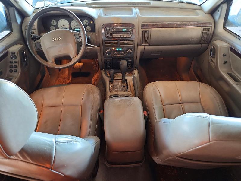 2002 Jeep Grand cherokee VIN 1J4GW58N82C128489 COPART salvage auction — FRONT END, Az - Certificate Of Title, sold $500 on 2026-07-29 (photo 8)
