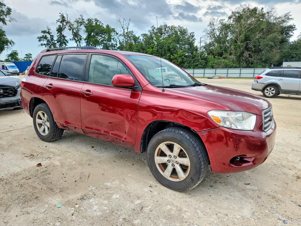 2008 Toyota Highlander VIN JTEDS41A082009657 COPART salvage auction — MINOR DENT/SCRATCHES, Fl - Certificate Of Title, sold $250 on 2026-07-28 (photo 4)