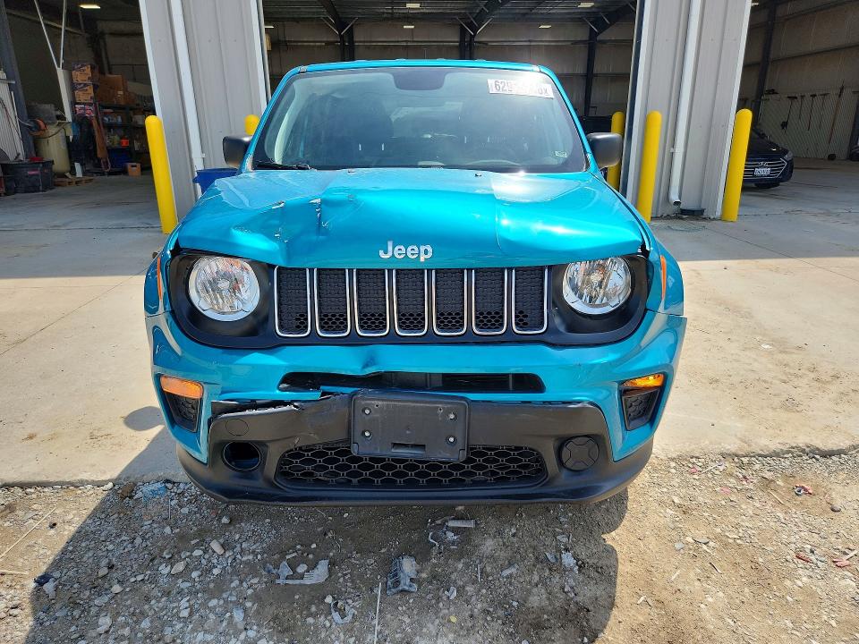 2020 Jeep Renegade VIN ZACNJBAB4LPL30508 COPART salvage auction — FRONT END, Ne - Cert Of Title-Salvage, sold $225 on 2026-08-18 (photo 5)