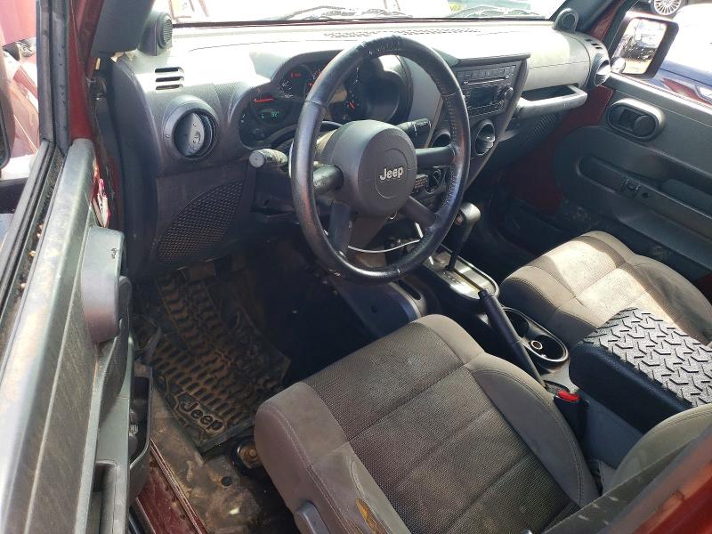 2007 Jeep Wrangler / VIN 1J4GA391X7L151908 COPART salvage auction — MECHANICAL, CT - CERTIFICATE OF TITLE, sold $725 on 2026-08-14 (photo 8)