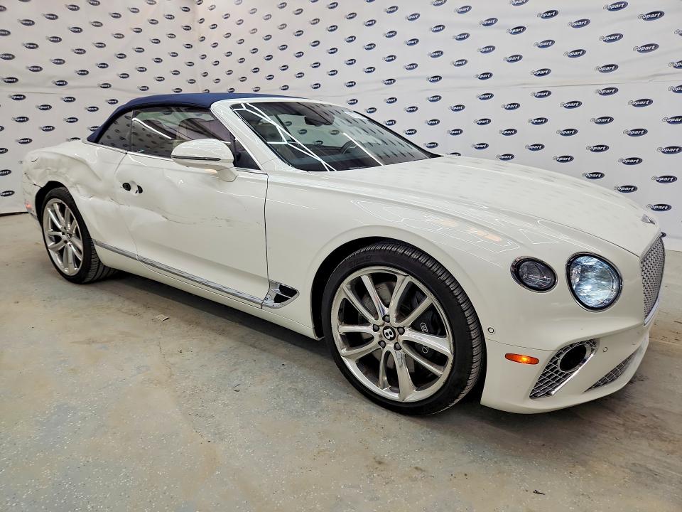 2022 Bentley Continental VIN SCBDG4ZG9NC004464 COPART salvage auction — SIDE, Ny - Mv-907A Salvage Certificate, sold $93,500 on 2026-07-28 (photo 4)