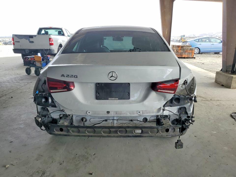 2020 Mercedes-benz A-klasse VIN WDD3G4EB4LW039451 COPART salvage auction — REAR END, Ca - Salvage Certificate, sold $7,400 on 2026-07-16 (photo 6)