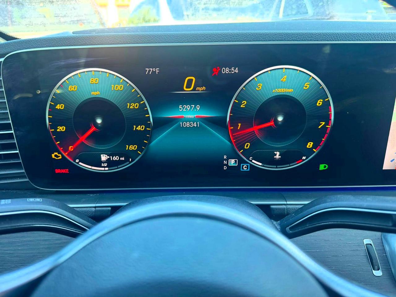 2020 Mercedes-Benz GLE-Class VIN 4JGFB4KB0LA034105 COPART salvage auction — Normal Wear, SC - CERTIFICATE OF TITLE (P), sold $22,400 on 2026-08-19 (photo 8)