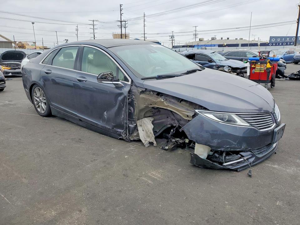 2014 Lincoln Mkz VIN 3LN6L2LU6ER833834 COPART salvage auction — FRONT END, CA - SALVAGE CERTIFICATE, sold $225 on 2026-07-22 (photo 4)