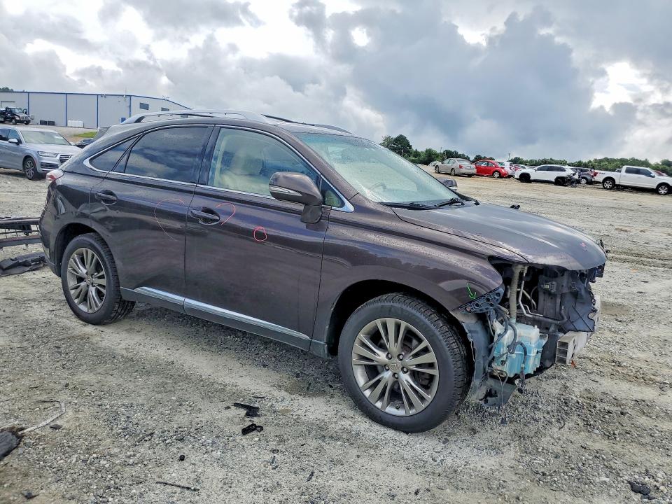 2013 Lexus Rx VIN JTJBK1BA6D2023028 COPART salvage auction — FRONT END, Ga - Cert Of Title-Salvage, sold $2,950 on 2026-07-22 (photo 4)