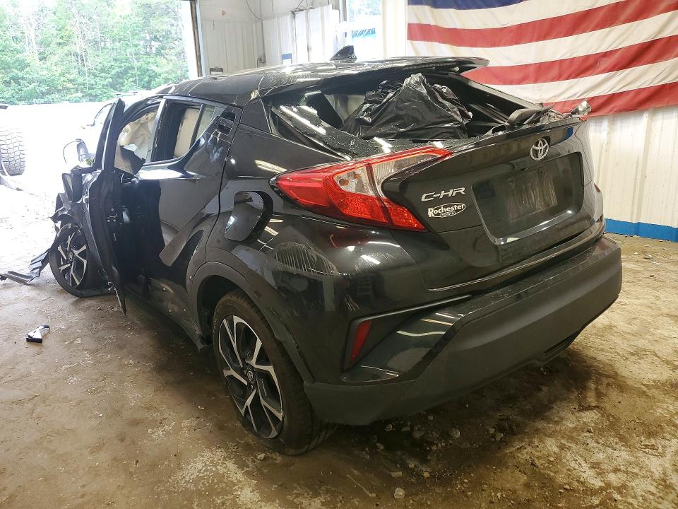 2018 Toyota C-hr VIN NMTKHMBX6JR040762 COPART salvage auction — ROLLOVER, ME - CERT OF TITLE-SALVAGE COLLISIO (P), sold $90 on 2026-07-23 (photo 2)